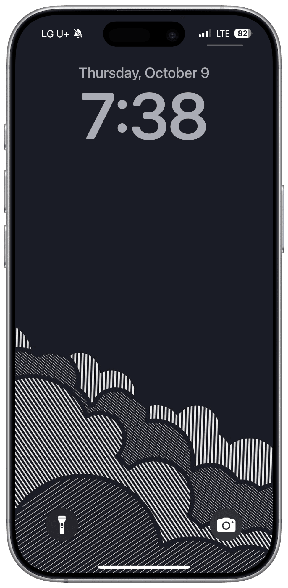 An iPhone mockup made from the sample screenshot and bezel